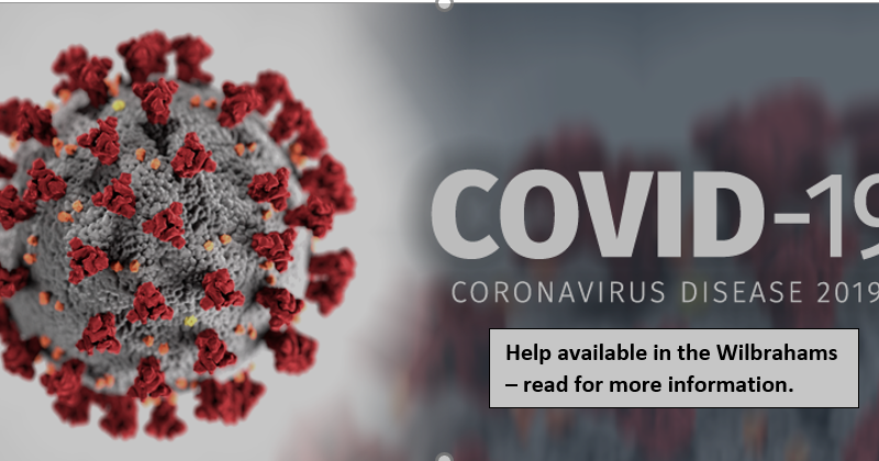 Covid-19 help is available in the Wilbrahams - read for more information