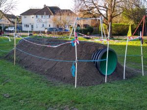 Great Wilbraham playground tunnel