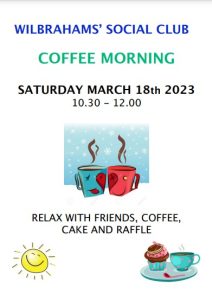 Image of the Social Club Coffee Morning Poster