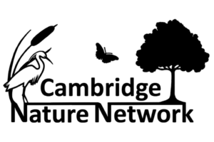 Black and white logo for Cambridge Nature Network