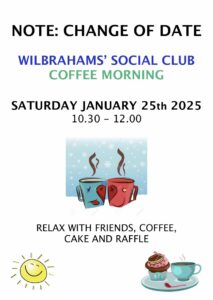 Coffee Morning @ Wilbrahams' Social Club